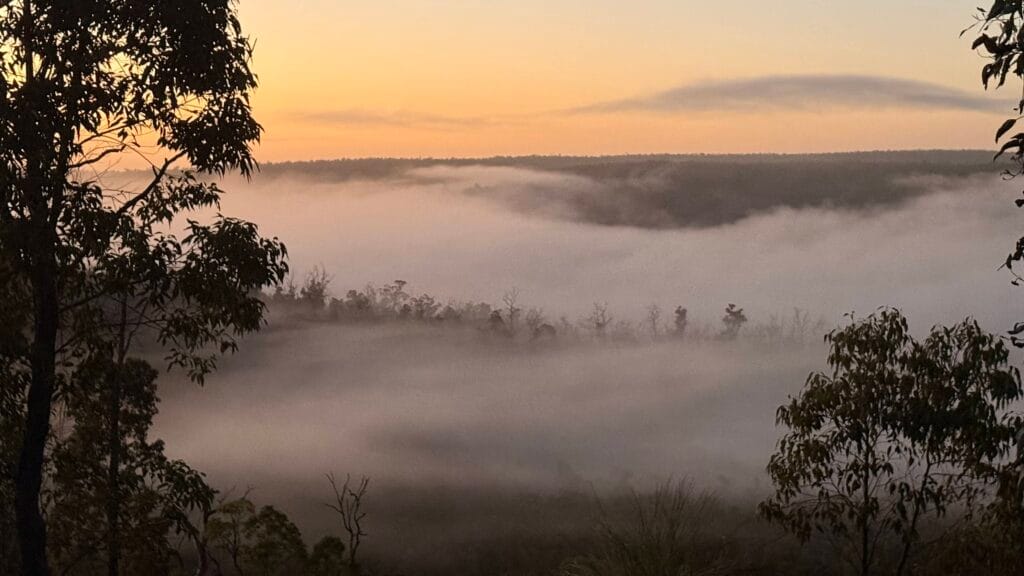 Mist over the Helena Valley