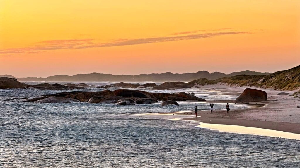 Greens Pool sunset